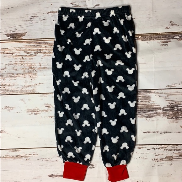 Disney Mickey Fleece Pajama Set 4T - Picture 3 of 4